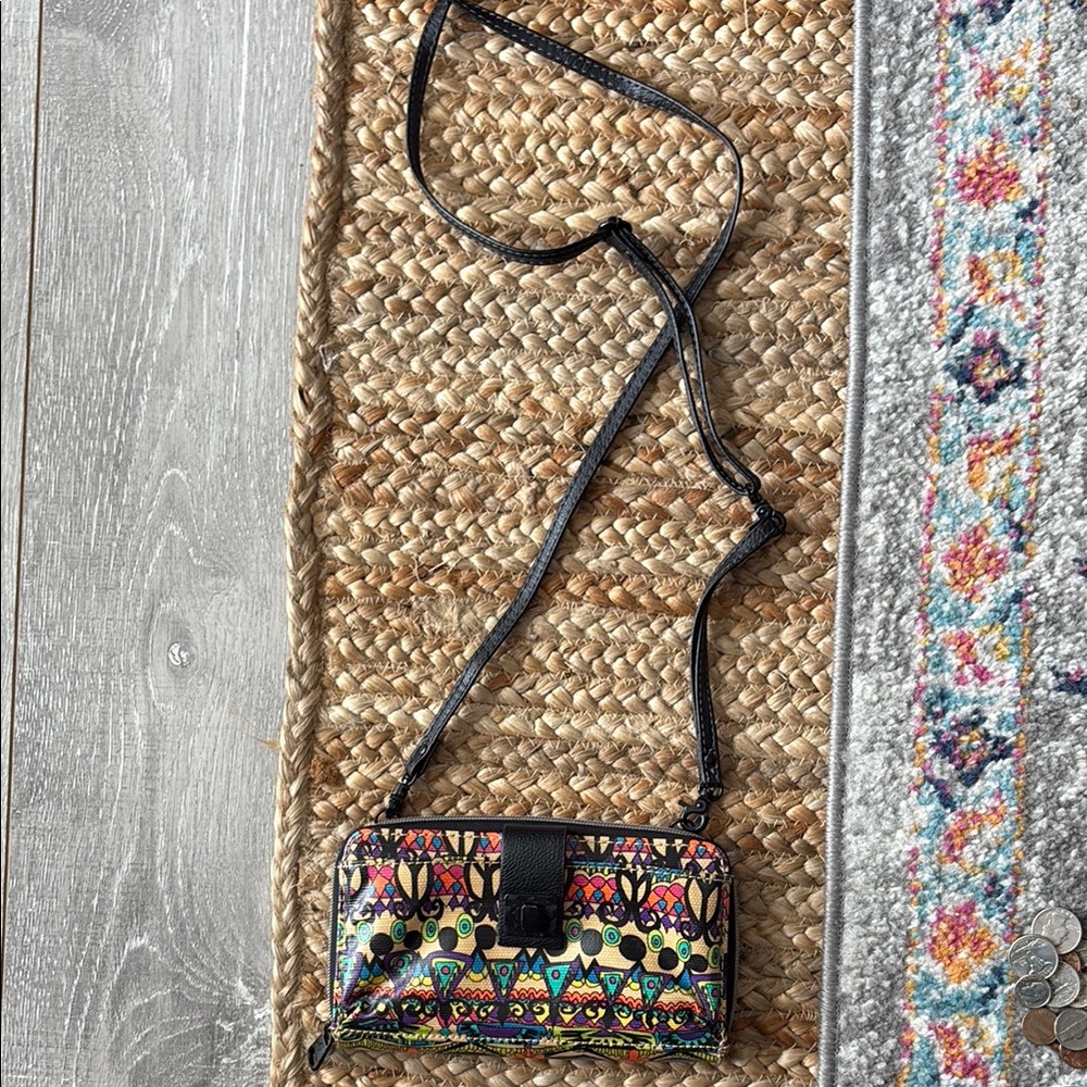 Sakroots Colorful Patterned Crossbody Bag